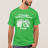 Fishlake National Forest Utah T-Shirt (Vorderseite)