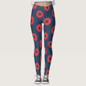 Fishman Donut Adult Leggings (Vorderseite)