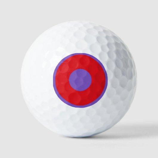 Fishman Donut Golf Ball (Vorderseite)