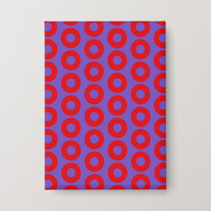 Fishman Donut Ornaments Button