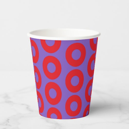 Fishman Donut Paper Cup Pappbecher (Vorderseite)