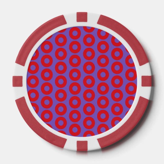 Fishman Donut Poker Chip (Vorderseite)