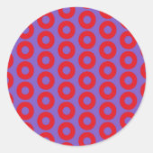 Fishman Donut Sticker (Vorderseite)