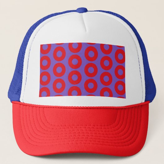Fishman Donut Trucker Hat Truckerkappe (Vorderseite)