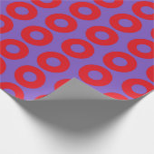 Fishman Donut Wrapping Paper Geschenkpapier (Ecke)