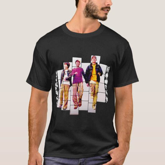 Fishmans - Kuuchuu Camp Squares T-Shirt (Vorderseite)