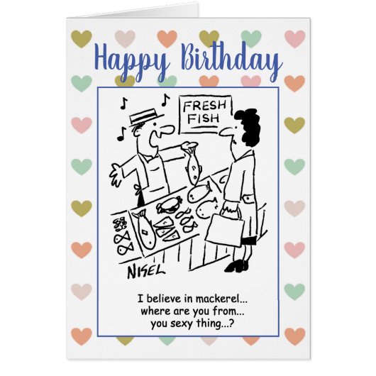 Fishmonger singt zu einem Kunden. Hot Chocolate So (Vorne)