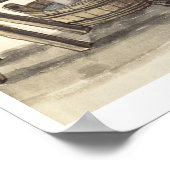 Fishmonger, Venezianisch (Manuskript) Poster (Ecke)