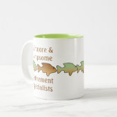 Fishmore u. Campsome, Ruhestands-Tasse Zweifarbige Tasse (Vorderseite Links)