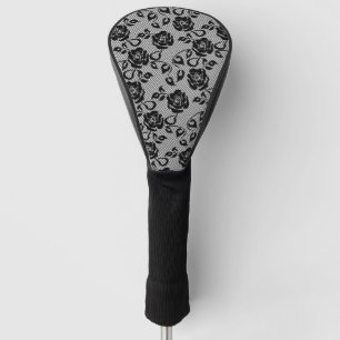 Fishnet Black Lace Golf Head Cover Headcover