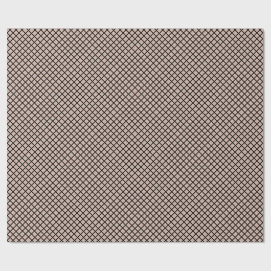 Fishnet Novelty Punk Goth Wrapping Paper Geschenkpapier (Flach)