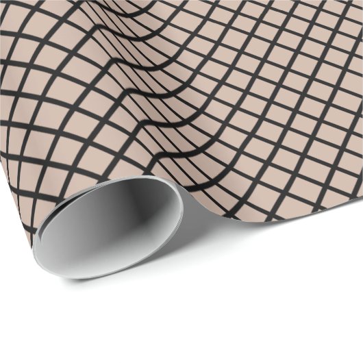 Fishnet Novelty Punk Goth Wrapping Paper Geschenkpapier (Rolleneckpunkt)