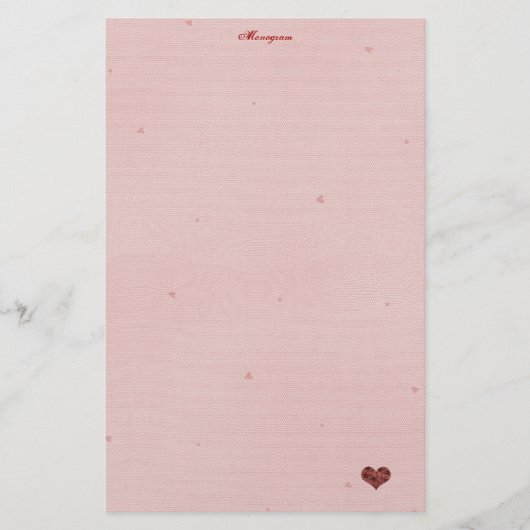 Fishnet und Liebe Letter Paper! Briefpapier (Vorderseite)