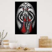 Fishnet Vamp Poster (Küche)