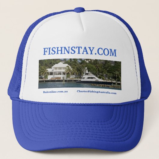 FISHNSTAY TRUCKERKAPPE (Vorderseite)