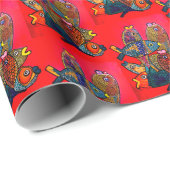Fishout Wrapping Paper Geschenkpapier (Rolleneckpunkt)