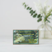 Fishpondkarte Visitenkarte (Stehend Vorderseite)