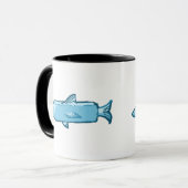 Fishstick Fische Tasse (Vorderseite Links)
