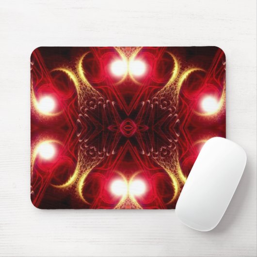 Fishtails Fraktal Art Mousepad (Mit Mouse)