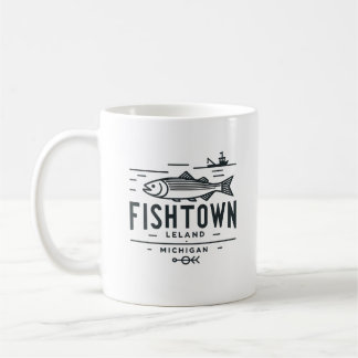 Fishtown Leland Michigan Vacation Kaffeetasse