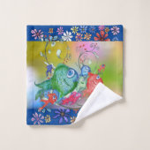 Fishy Antizipation Badetuch Set (Waschlappen)