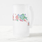 Fishy Antizipation Mattglas Bierglas (VorderseiteRechts)