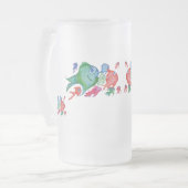 Fishy Antizipation Mattglas Bierglas (Vorderseite Links)
