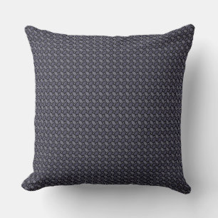 Fishy Basket Weave Muster Splattrommel Kissen
