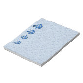 Fishy Blue Notepads Notizblock (Rotiert)