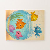 Fishy Fiesta in the Bowl Puzzle (Horizontal)