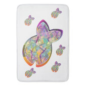 Fishy Fishy Badematte (Vorderseite Vertikal)