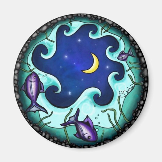 Fishy Fishy Fishy Magnet (Vorne)