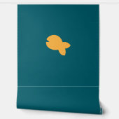 Fishy Fishy Kids Aquamarin Tapete (Abrollen)