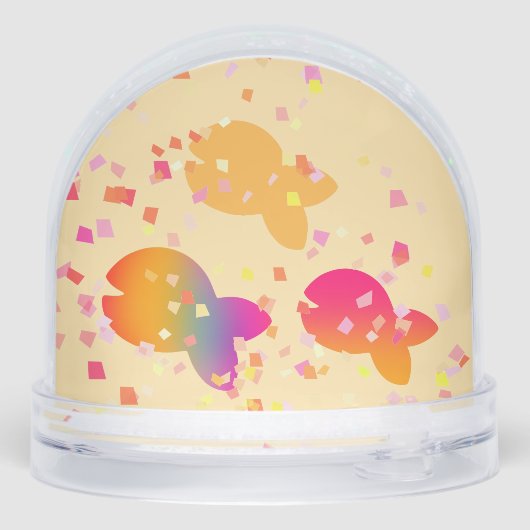 Fishy Fishy Schneekugeln (Rückseite)