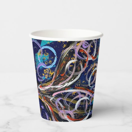 Fishy Paper Cups Pappbecher (Rückseite)