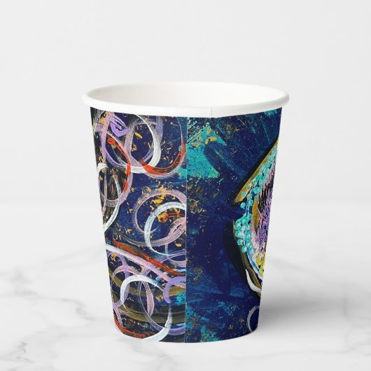 Fishy Paper Cups Pappbecher (Rechts)