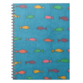 Fishy Pattern Notizblock (Vorderseite)