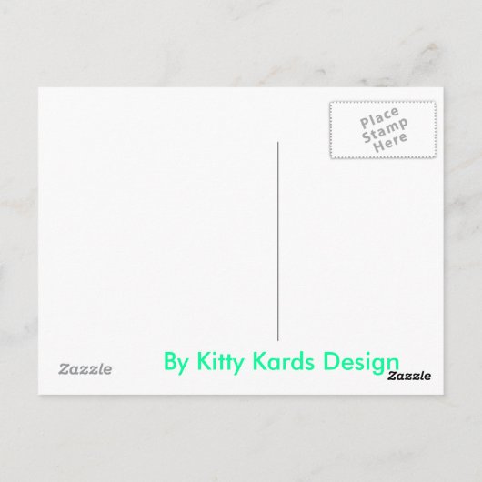 Fishy PostCard Postkarte (Rückseite)