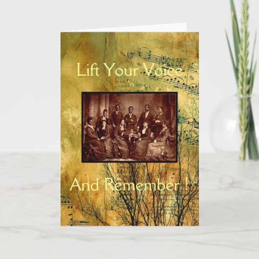 Fisk Jubiläum-Sänger-Furt durch das Wasser Karte (Vorderseite)