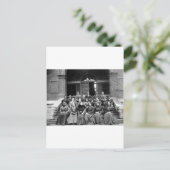 Fisk University Students: 1899 Postkarte (Stehend Vorderseite)