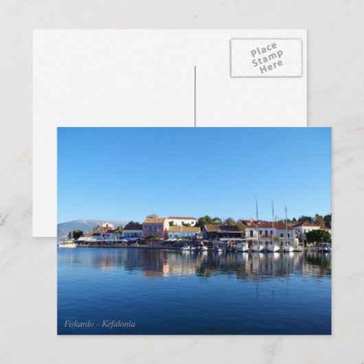 Fiskardo - Kefalonia Postkarte (Vorne/Hinten)