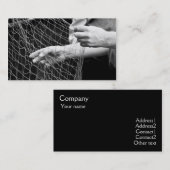 Fiskennetzkarte Visitenkarte (Vorne/Hinten)