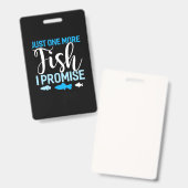 Fiskus nur noch einen Fisch Ausweis (Vorder- & Rückseite)