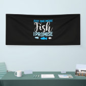 Fiskus nur noch einen Fisch Banner (Messe)