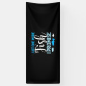 Fiskus nur noch einen Fisch Banner (Vertikal)