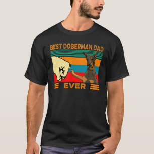 Fist Bump Bester Doberman Vater je T-Shirt