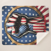 "Fist of Freedom" Sherpadecke (Vorderseite (Horizontal))