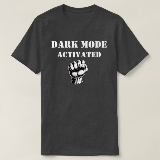 Fist Power Minimale T-Shirt (Design vorne)