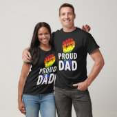 Fist Rainbow Proud Vater Gay Pride Lgbtq Vater's D T-Shirt (Unisex)