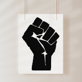 Fist, Rebel, Riot, Resistance, Communist Style Fotodruck